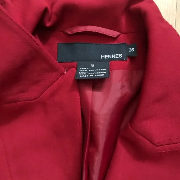 Red blazer - Picture 3 of 3